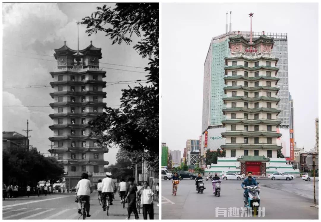 郑州新旧地标介绍,郑州地标合集图