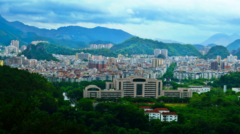 云浮南山森林公园锦鸡,云浮南山森林公园航拍