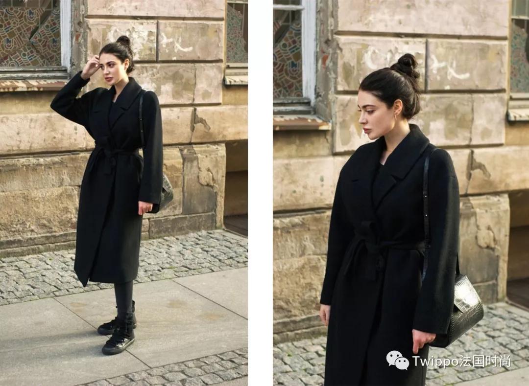 显高毛呢大衣,毛呢大衣正确穿搭