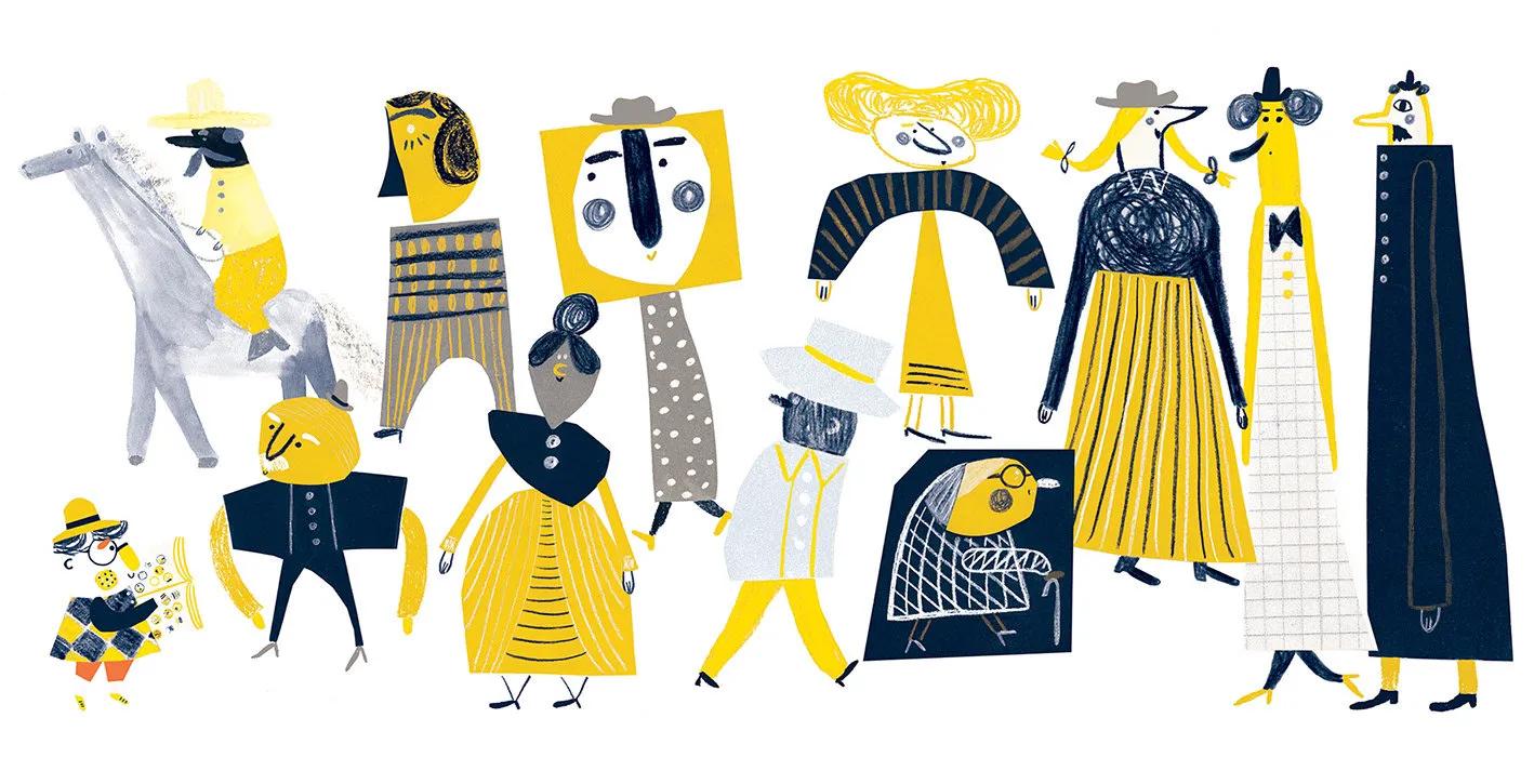 janaglatt插画师作品,巴西插画师janaglatt作品