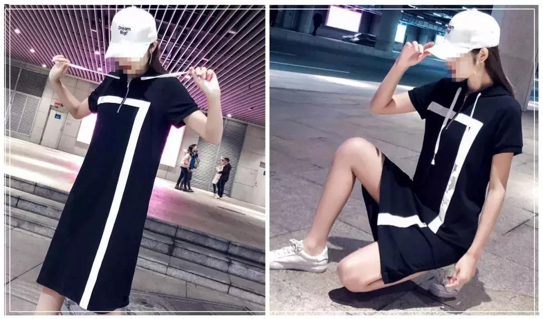 宽松的连衣裙遮肉显瘦不挑人新款,韩版胖mm大码女装连衣裙