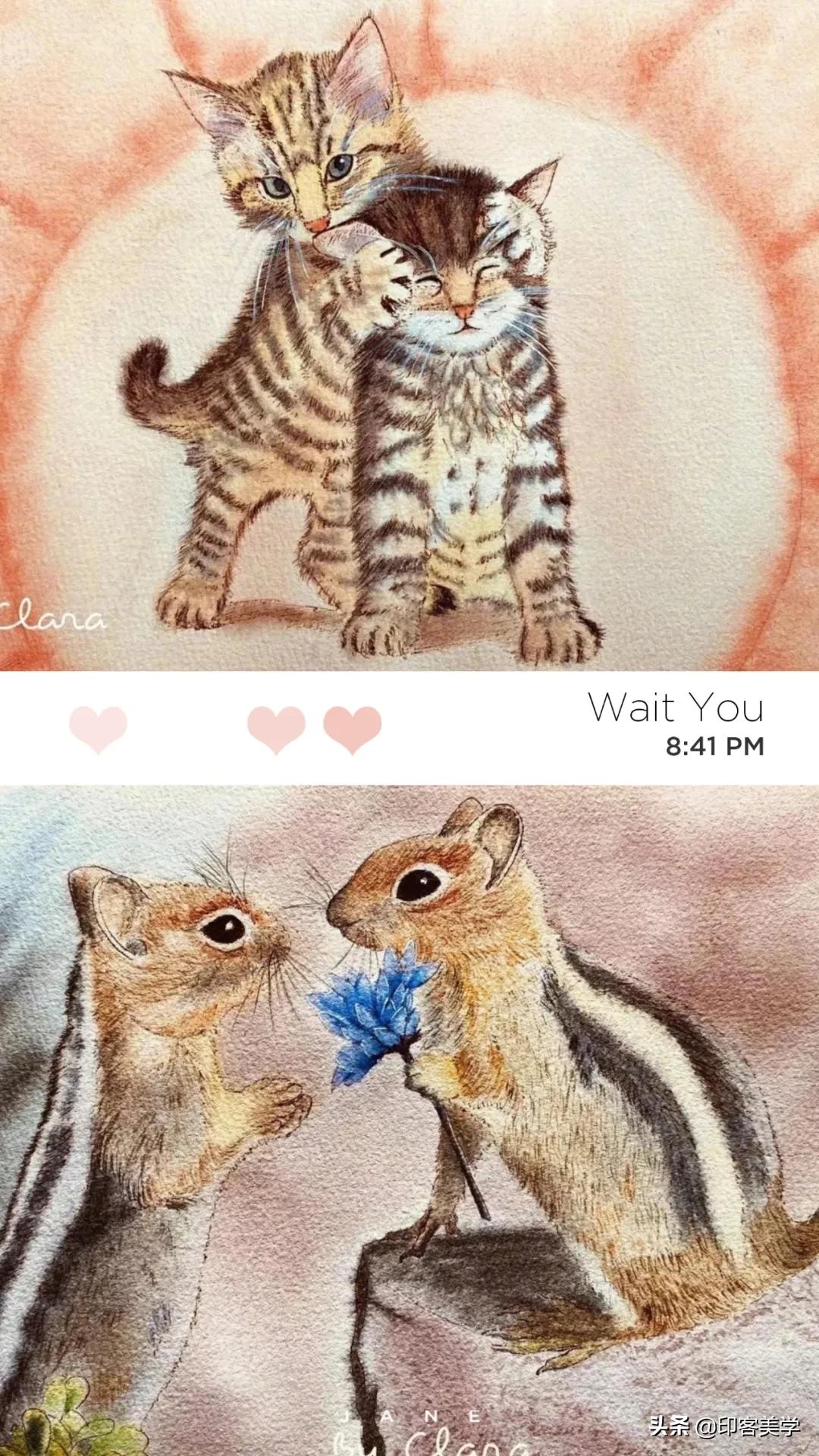 四季插画图片大全,100张唯美插画图