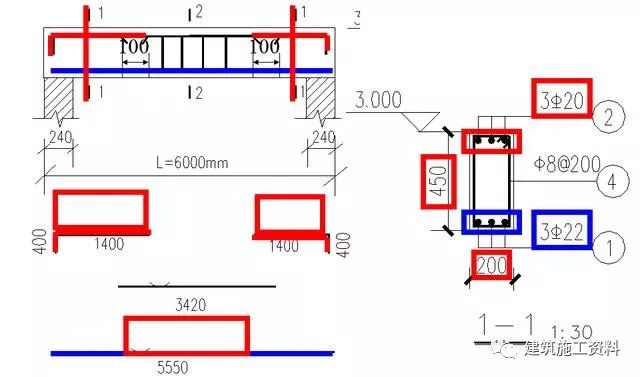 钢筋工程三维识图视频讲解,三维平法钢筋图解