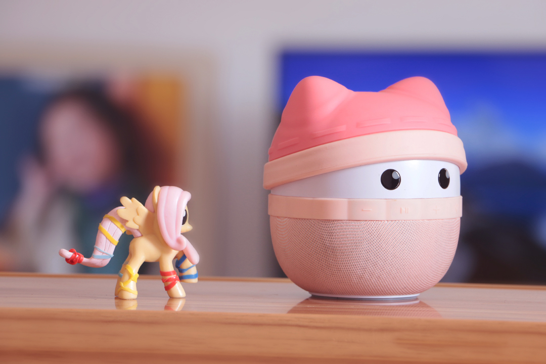 让孩子从小就听好声音，阿希莫双子猫儿童智能音箱