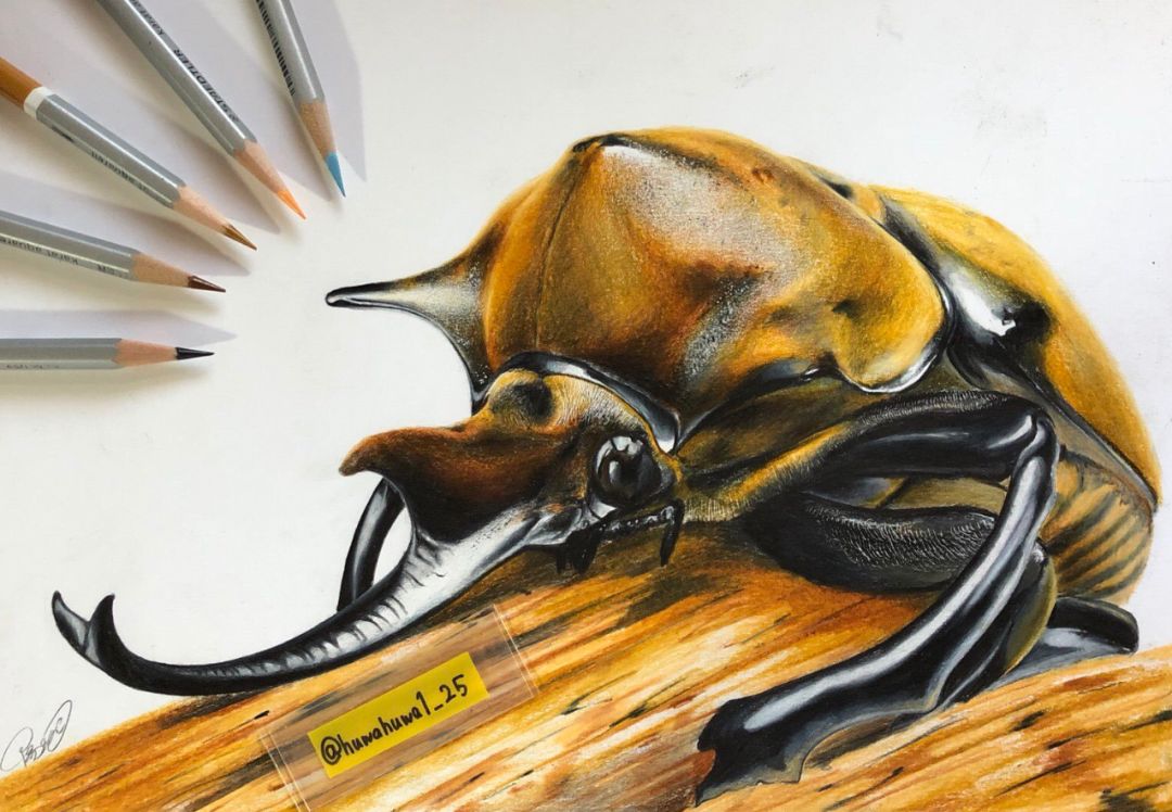 失明女孩铅笔画,手绘眼睛流泪铅笔画