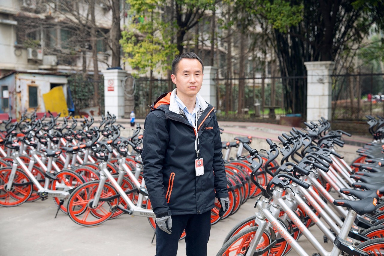 摩拜单车运维员,武汉单车运维司机
