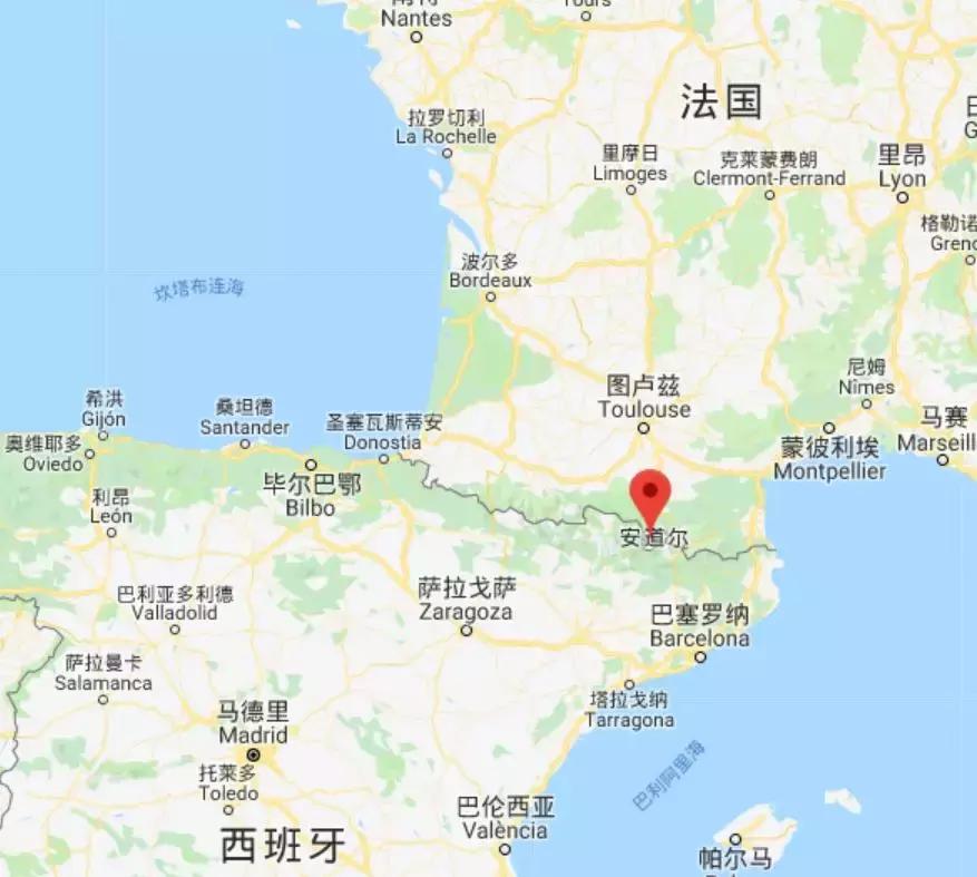 为什么微信很多人来自安道尔,微信定位安道尔