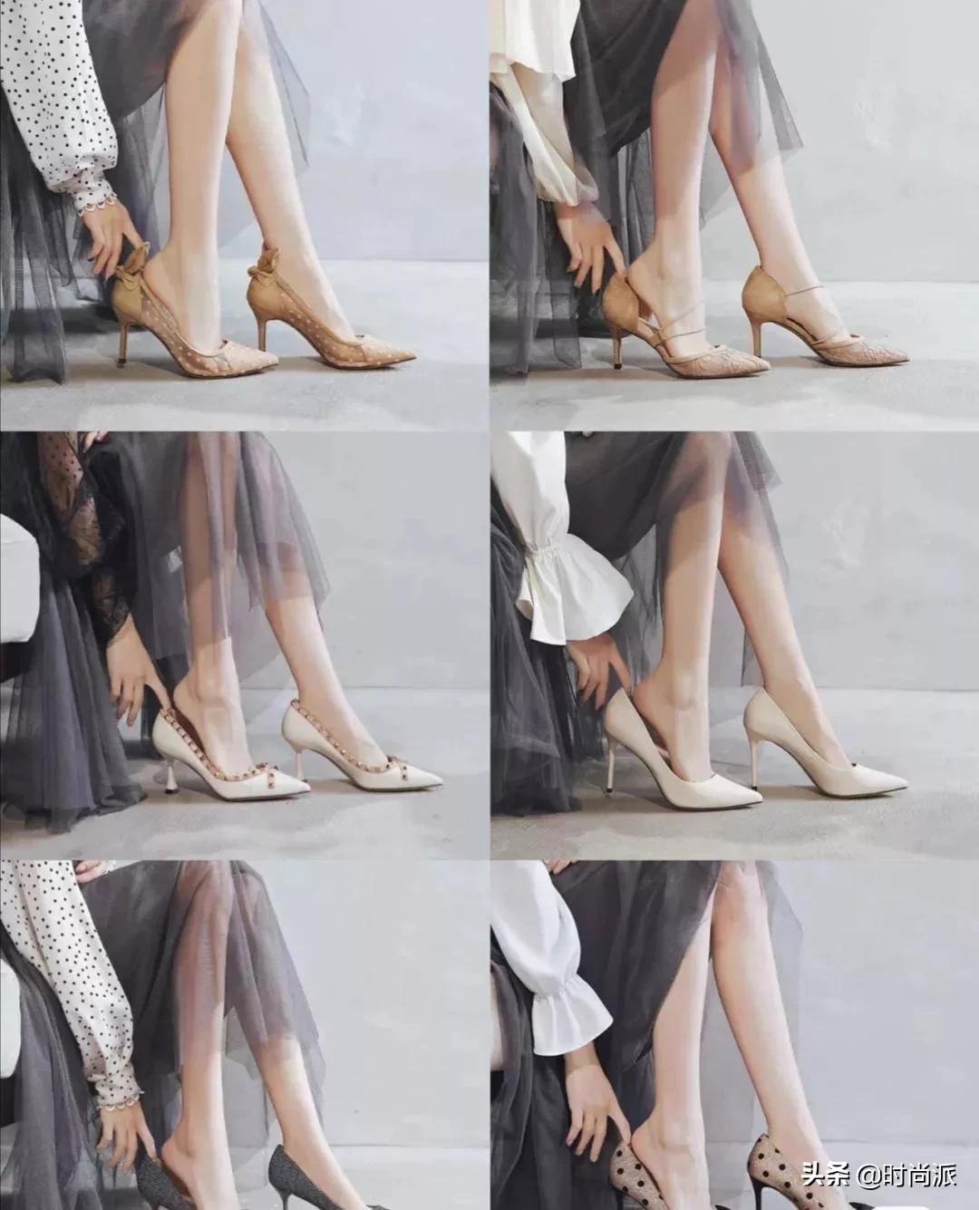 性感优雅的细跟鞋你拥有了吗?舒适又时髦,不愧是女神的必备单品