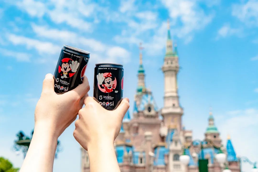 百事可乐鼠年纪念版,百事可乐迪士尼联名款200ml*5罐装