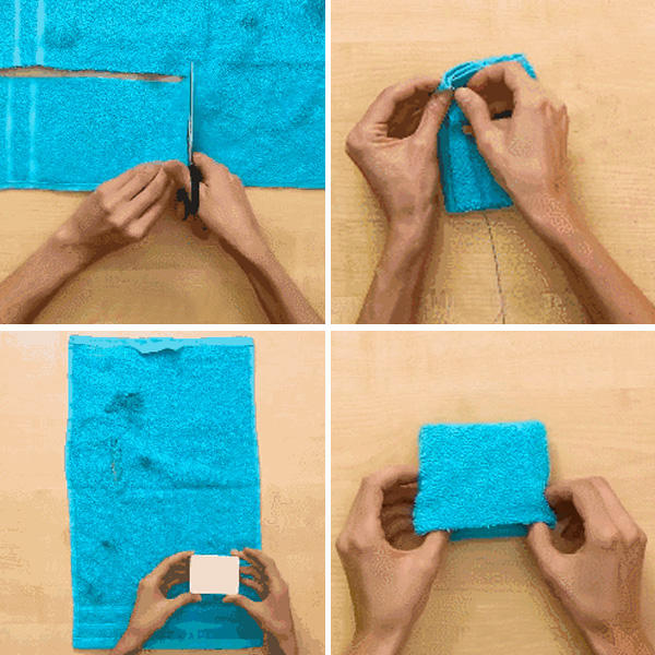 旧毛巾可以扔掉吗,原来旧毛巾还可以这么用