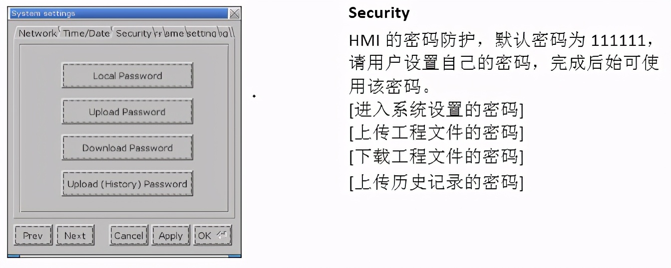 威纶通触摸屏密码错误无法下载,威纶通输入密码错误提示