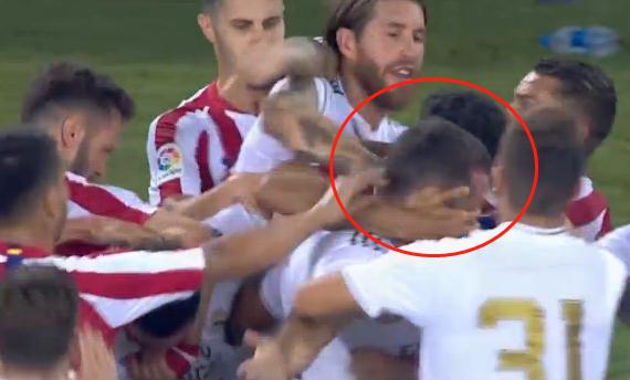 卡瓦哈尔冲突场面,卡瓦哈尔与马竞冲突