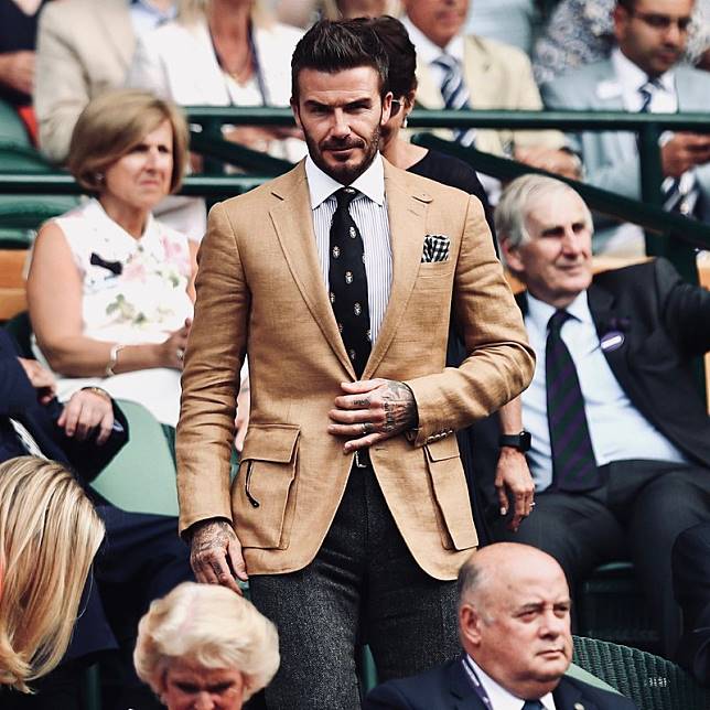 贝克汉姆油头男士发型,贝克汉姆同款发泥