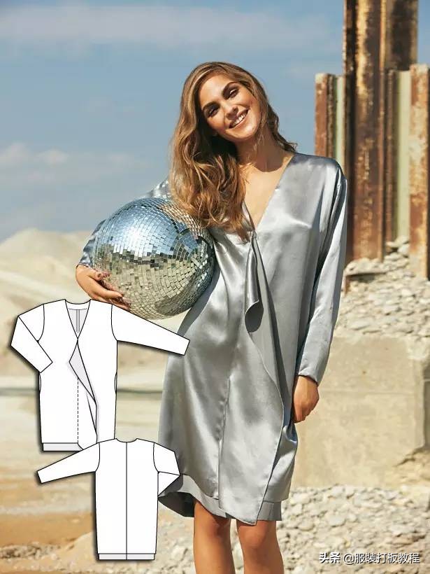 时装设计图手绘教程,服装制版图案大全