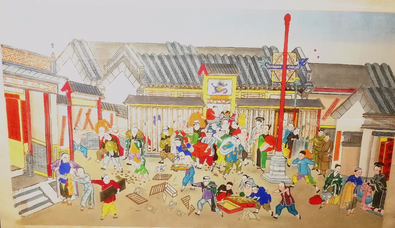 从幸福到泪目:盘点杨柳青年画里的那些经典历史瞬间