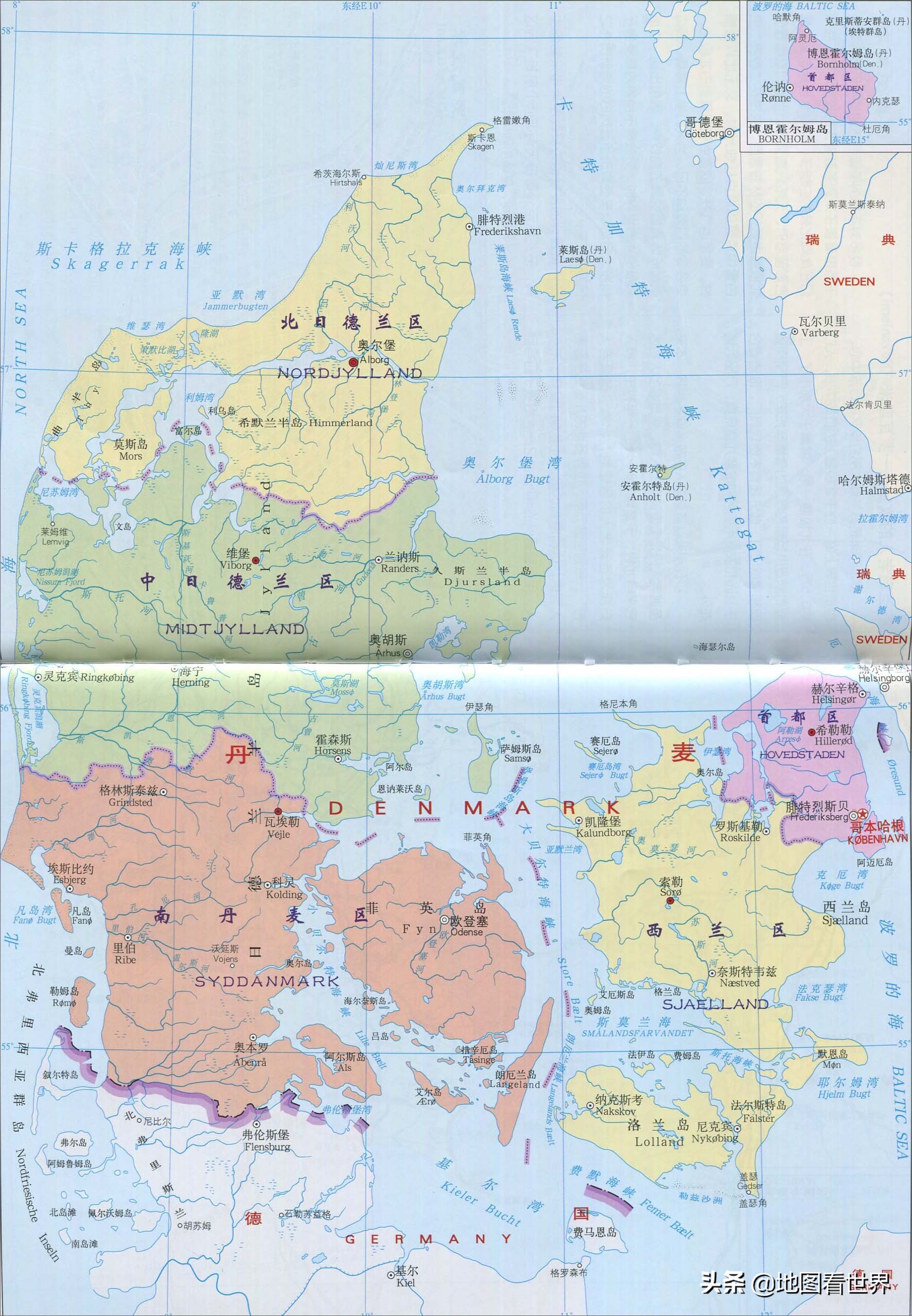 维京人血统最纯正的国家,丹麦真正的王国
