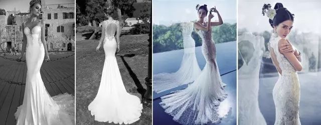婚礼穿的婚纱怎么选,法式婚纱配什么衣服