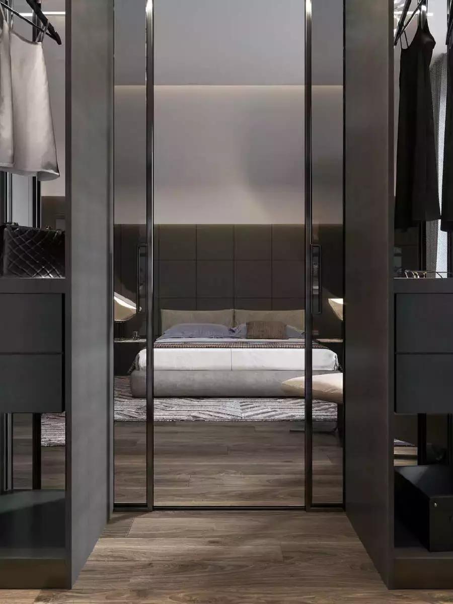 高级感十足的现代风家居,极简主义的现代家居