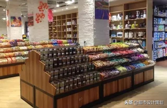 超市食品陈列摆放效果图,超市休闲食品创意陈列图片