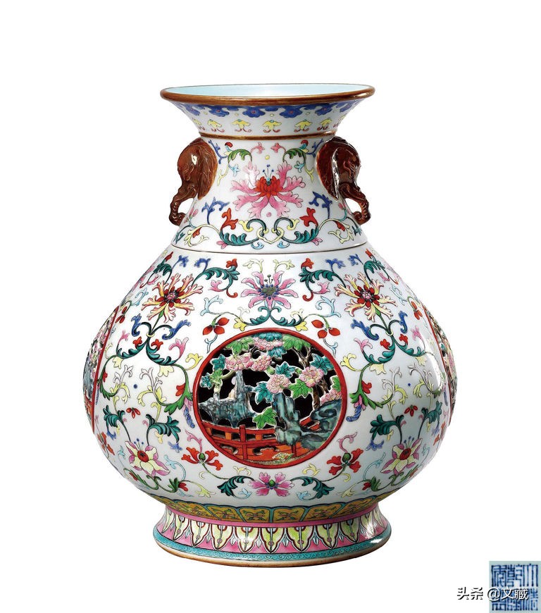 洋彩珐琅彩粉彩鉴定,珐琅彩瓷器和珐琅区别