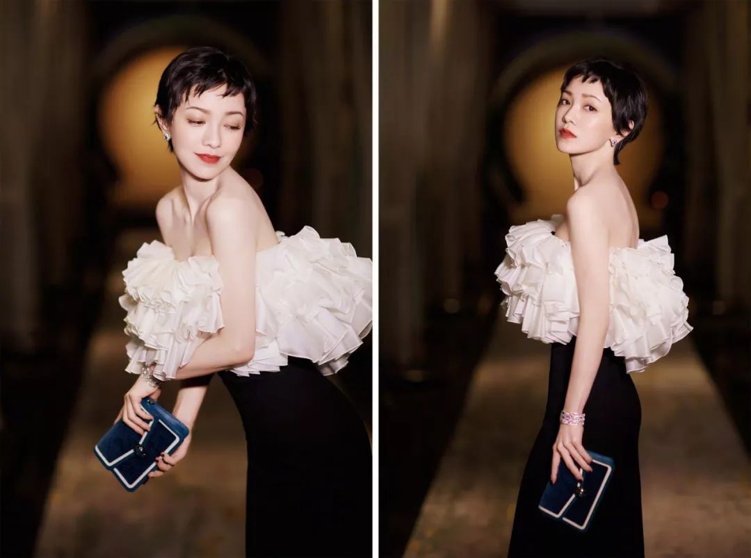 吴谨言模仿baby白头发,吴谨言与angelababy对比