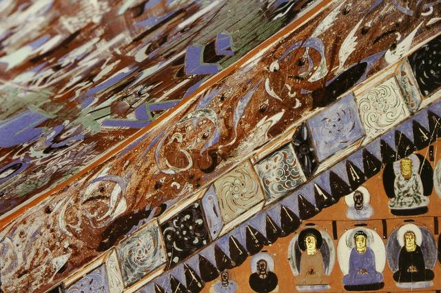 敦煌壁画320窟赏析,敦煌莫高窟420窟壁画