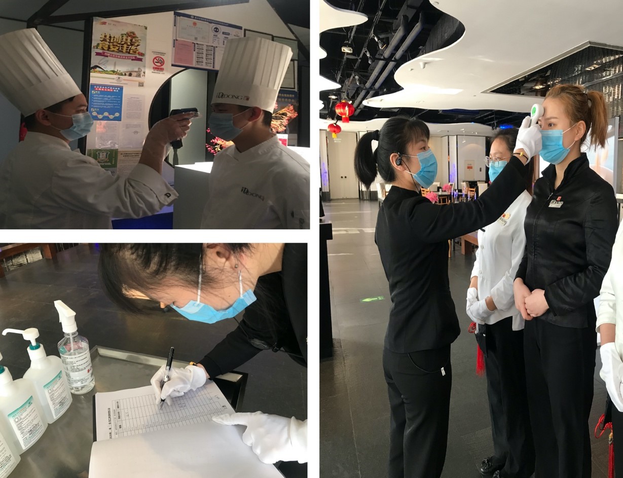 疫情期间餐饮人坚守岗位,疫情中餐饮人在行动