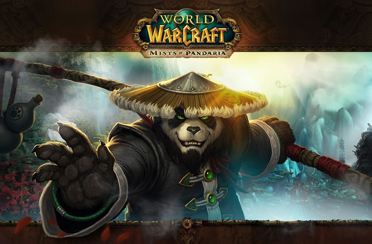 魔兽世界熊猫人种族的来历,魔兽世界熊猫人之谜封面上是谁