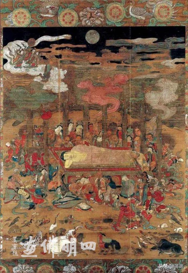 漫谈佛画之涅槃图