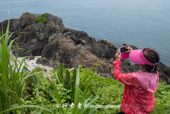 这个荒岛超多海胆和鲍鱼，但不能抓只能看，登岛还必须入境香港