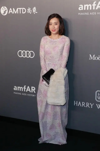 43岁甘比和60岁何超琼同框,何超琼甘比成龙