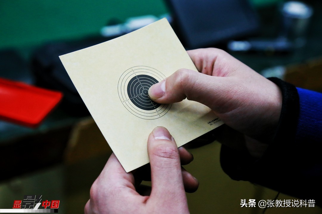 奥运首金气步枪视频,奥运10米气步枪靶有多大