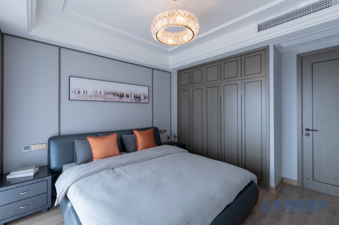 烟台装修公司石药健康城118平现代装修效果图