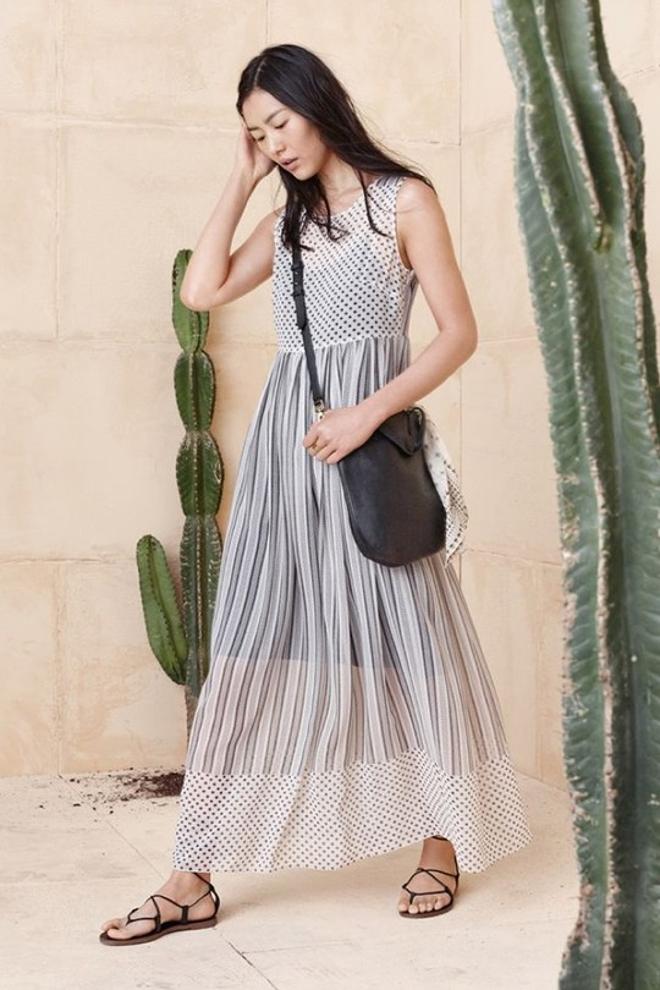 刘雯风波之后第一次出镜，Madewell春夏系列，演绎低调时尚