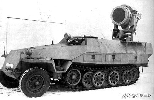 二战德国夜视豹装备,战争红外线夜视仪