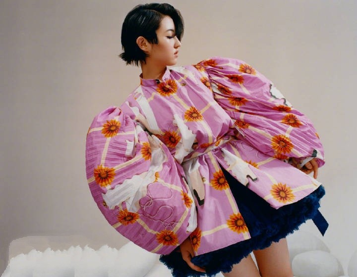 张子枫时尚造型图,张子枫可爱镜头混剪