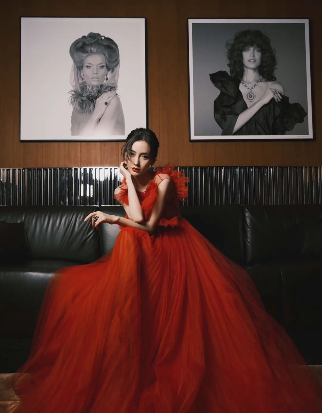 巩皇霸气红毯造型,巩皇红毯气场