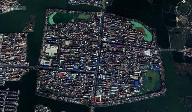 最新卫星图河南周口淮阳,淮阳县城卫星图