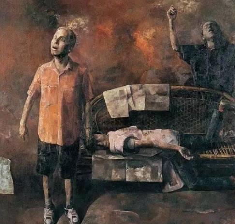 北纬40度画室好吗,适合画室的大型油画作品