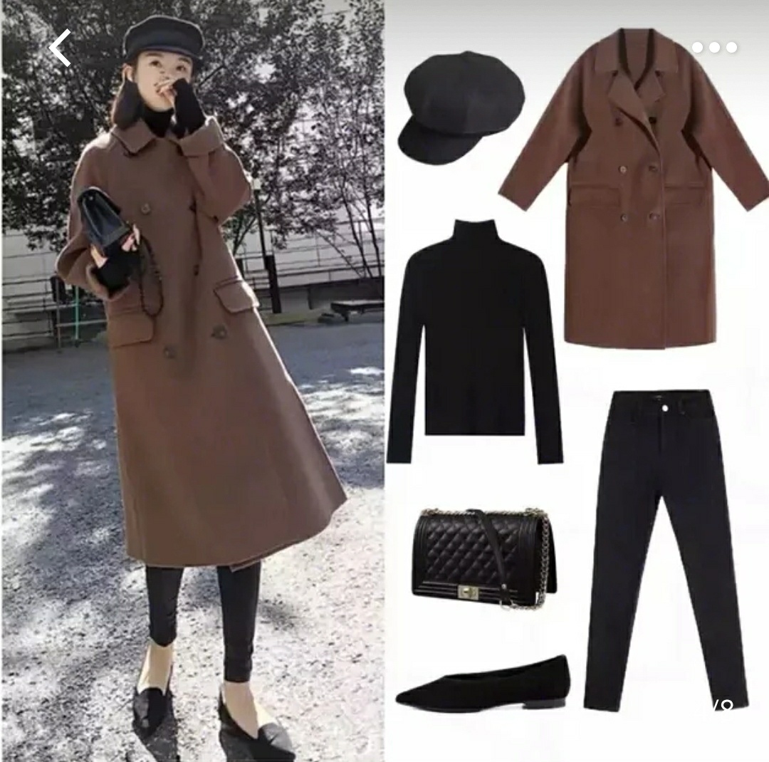 时尚大衣搭配！怎么穿怎么美~