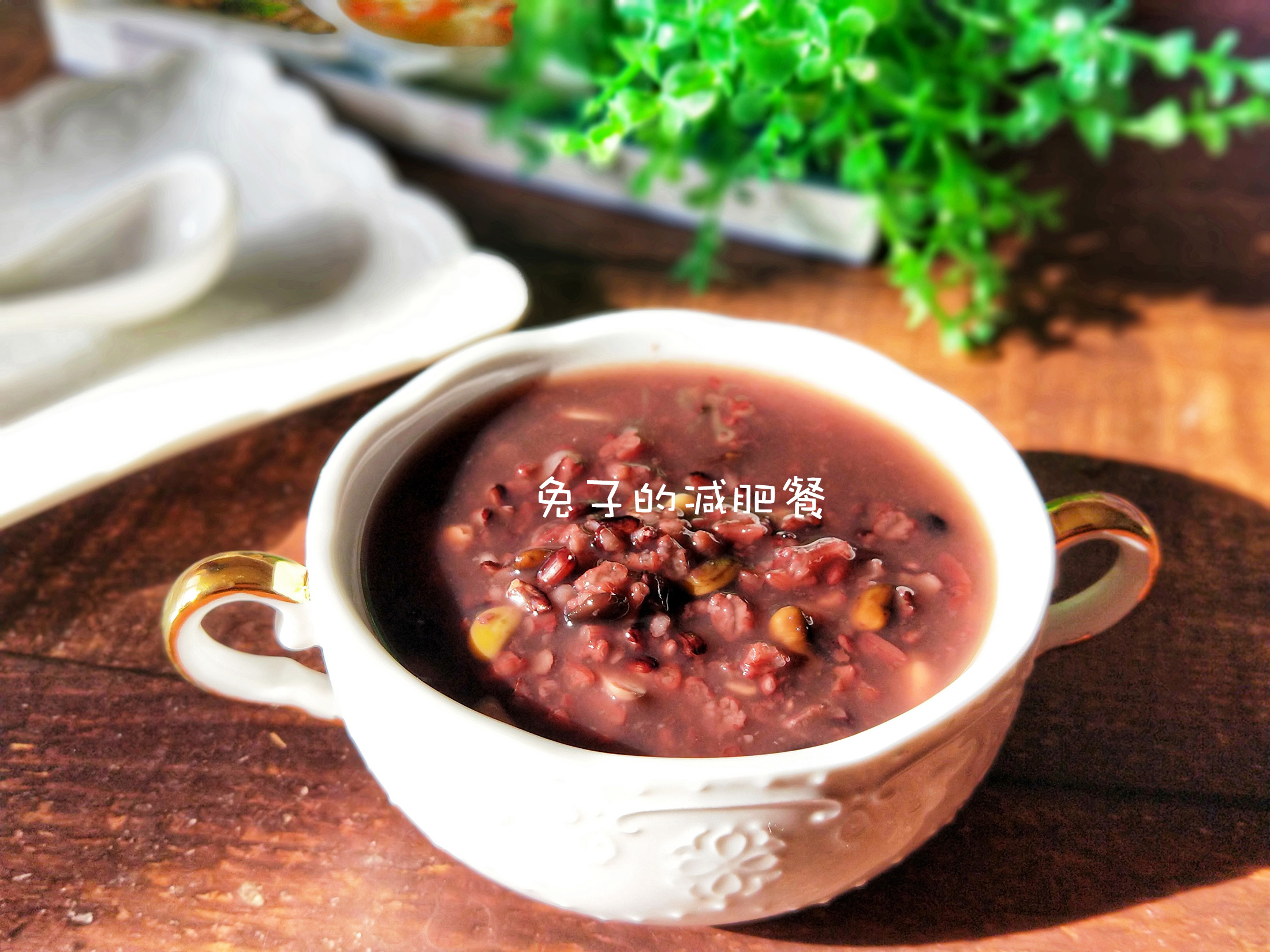 一把黑豆补肾,黑豆黑芝麻黑米粥即食