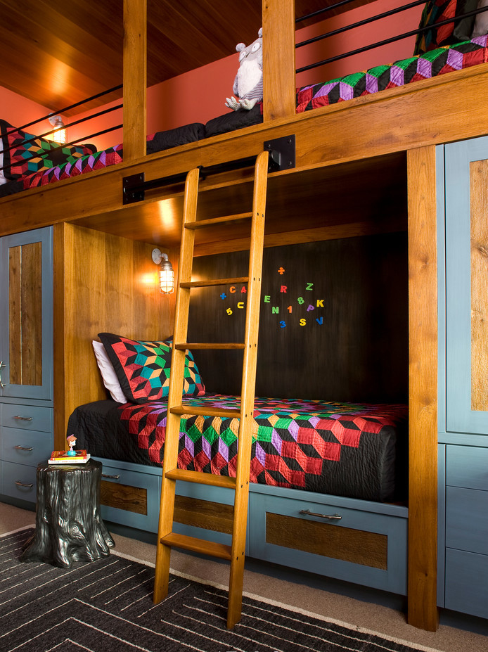 实用双层儿童床款式推荐,爱他就送他一份不一样的惊喜