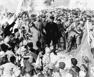 “山大王”与毛委员相见恨晚，肝胆相照，井冈山革命王佐功不可没