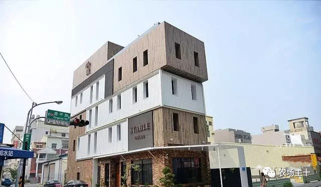 大型农场建造,家庭农场可以放置集装箱做民宿