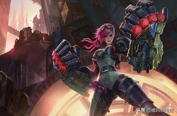 英雄联盟手游翡翠蔚打野思路教学,lol手游皮城执法官蔚打野出装教学