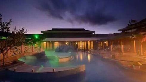 日式温泉滑雪场,大连温泉滑雪场一体度假村