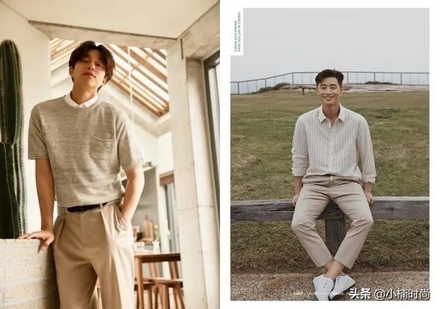 复古卡其工装裤搭配,卡其工装裤穿搭风格