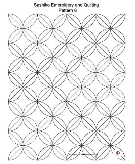 刺子绣基础教程,最简单的刺子绣教程