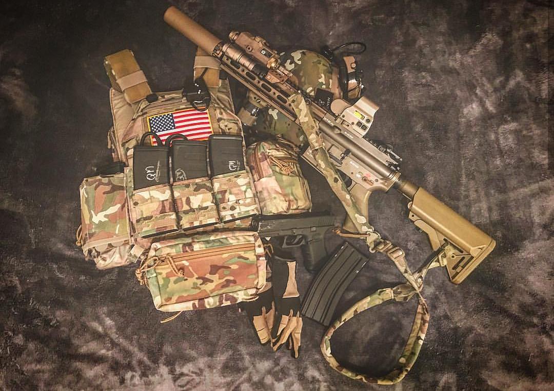 美军hk416和mk18,美军为什么喜欢用hk416