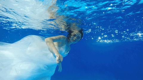 引爆星城!三亚仙气十足的水下摄影来长沙啦~湖南卫视率先取景